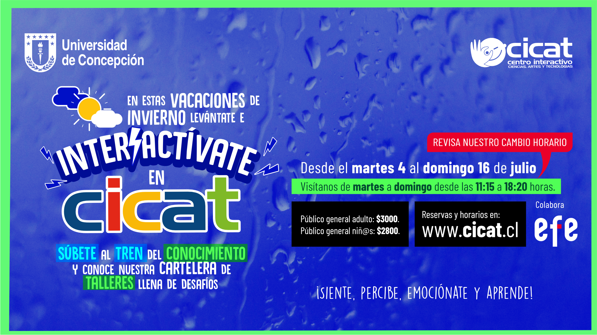 CICAT INVITA A “INTERACTIVARSE” EN ESTAS VACACIONES DE INVIERNO 2023