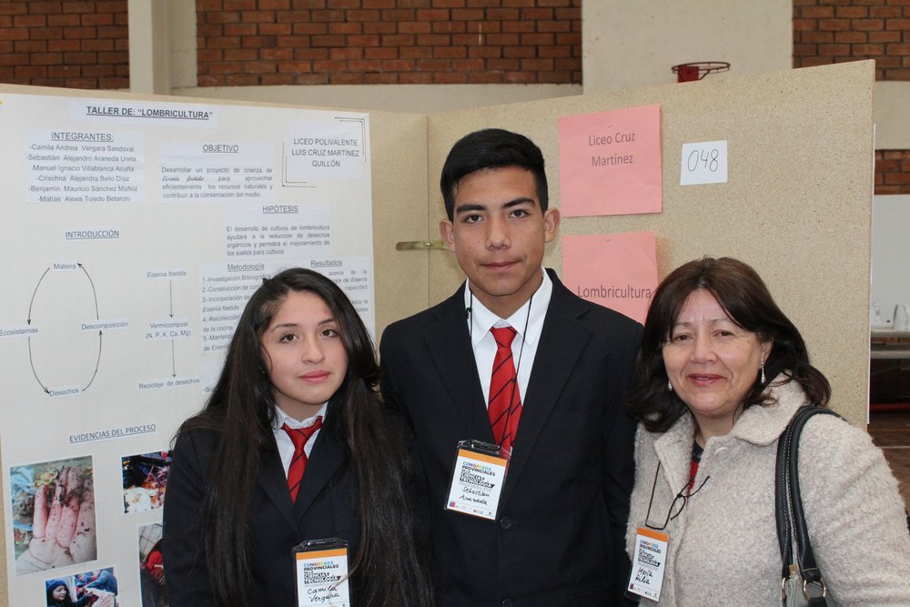 "Lombricultura" Liceo Cruz Martínez de Quillón